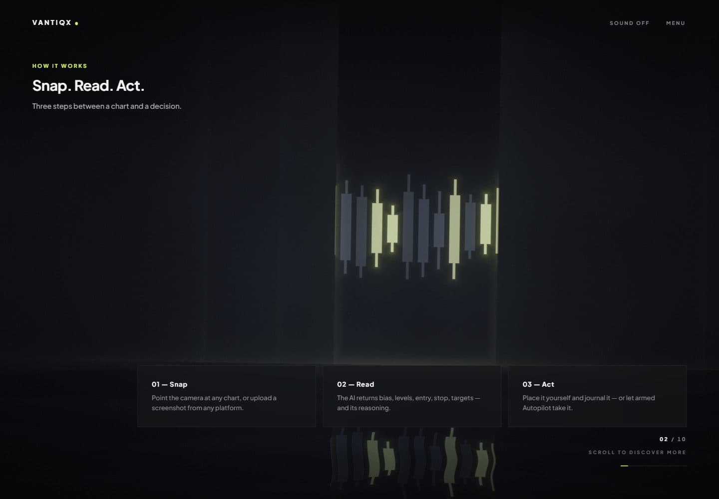 VANTIQX website, a project by Pascal Leonel Kouam Tadjuidje